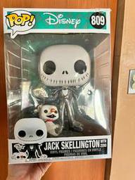 809 Jack Skellington with Zero (10 Inch)
