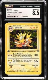 Jolteon Pokemon (Trading Cards) (CGC) (Holo)