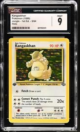 Kangaskhan Pokemon (Trading Cards) (CGC) (Holo)