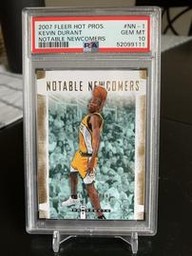 Kevin Rookie Cards (PSA)