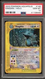 Kingdra Pokemon (Trading Cards) (PSA) (Holo)