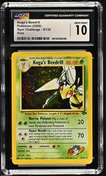 Kogas Pokemon (Trading Cards) (CGC) (Holo)