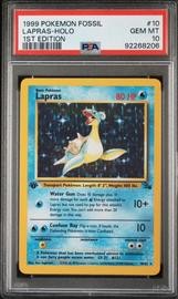 Lapras Pokemon (Trading Cards) (PSA) (Holo)