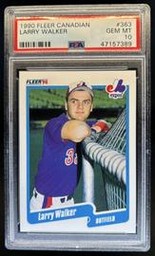 Larry Rookie Cards (PSA)