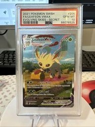 Leafeon Pokemon (Trading Cards) (PSA) (Alt Art)