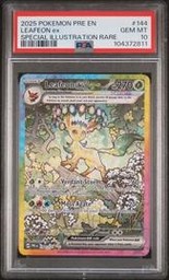 Leafeon Pokemon (Trading Cards) (PSA) (Illustration Rare)