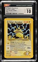Lt Pokemon (Trading Cards) (CGC) (Holo)