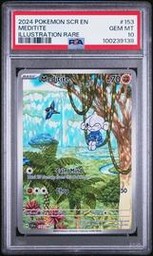 Meditite Pokemon (Trading Cards) (PSA) (Illustration Rare)