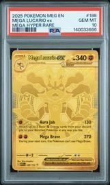Mega Pokemon (Trading Cards) (PSA)