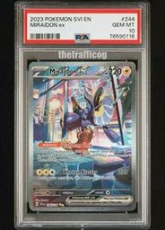 Miraidon Pokemon (Trading Cards) (PSA) (Illustration Rare)