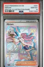 Miriam Pokemon (Trading Cards) (PSA) (Full Art)