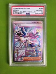 Miriam Pokemon (Trading Cards) (PSA) (Illustration Rare)