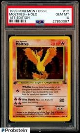 Moltres Pokemon (Trading Cards) (PSA) (Holo)