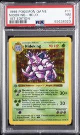 Nidoking-Holo Pokemon (Trading Cards) (PSA)