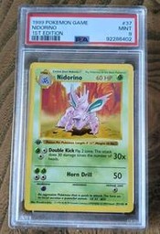 Nidorino Pokemon (Trading Cards) (PSA)