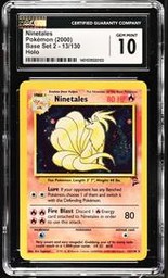 Ninetales Pokemon (Trading Cards) (CGC) (Holo)