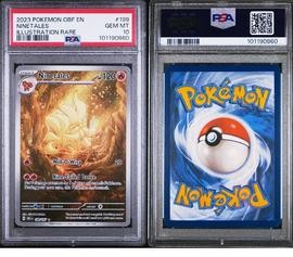 Obf Pokemon (Trading Cards) (PSA) (Illustration Rare)