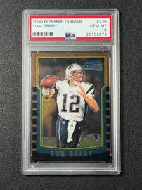 Patriots Rookie Cards (PSA)