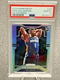 Pelicans Rookie Cards (PSA)