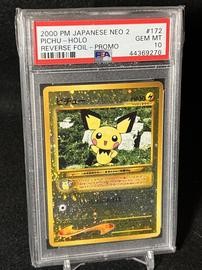 Pichu Pokemon (Trading Cards) (PSA)