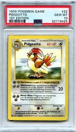 Pidgeotto Pokemon (Trading Cards) (PSA)
