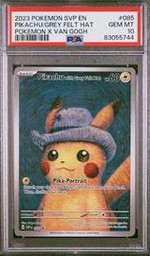 Pikachu with Grey Felt Hat #085 Pokemon (Trading Cards) (PSA)