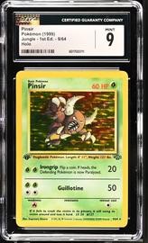 Pinsir Pokemon (Trading Cards) (CGC) (Holo)