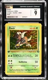 Pinsir Pokemon (Trading Cards) (CGC) (Holo)