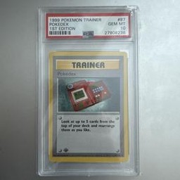 Pokedex Pokemon (Trading Cards) (PSA)