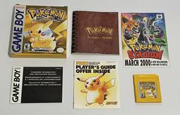 Pokemon Yellow Version (Nintendo Game Boy)