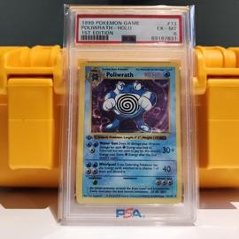 Poliwrath-Holo Pokemon (Trading Cards) (PSA)
