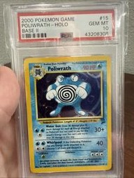 Poliwrath Pokemon (Trading Cards) (PSA)