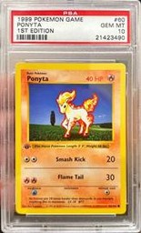 Ponyta Pokemon (Trading Cards) (PSA)