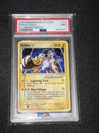 Raikou Pokemon (Trading Cards) (PSA) (Gold Star)