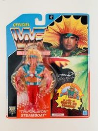 Ricky "The Dragon" Steamboat (French Card) (WWF Hasbro)