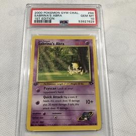 Sabrinas Pokemon (Trading Cards) (PSA)