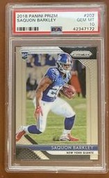 Saquon Rookie Cards (PSA)