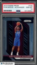 Shai Rookie Cards (PSA)