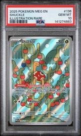 Shuckle Pokemon (Trading Cards) (PSA) (Illustration Rare)