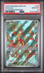 Shuckle Pokemon (Trading Cards) (PSA) (Illustration Rare)