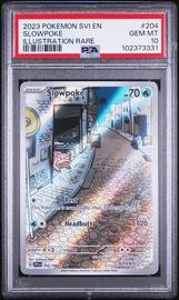 Slowpoke Pokemon (Trading Cards) (PSA) (Illustration Rare)