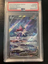 Suicune Pokemon (Trading Cards) (PSA) (Full Art)