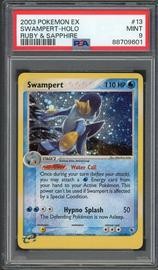 Swampert Pokemon (Trading Cards) (PSA) (Holo)