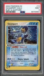 Swampert Pokemon (Trading Cards) (PSA) (Holo)