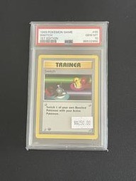 Switch Pokemon (Trading Cards) (PSA)