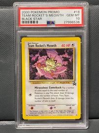 Team Pokemon (Trading Cards) (PSA)