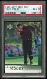 Tiger Rookie Cards (PSA)