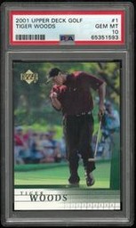 Tiger Rookie Cards (PSA)