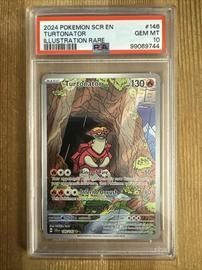 Turtonator Pokemon (Trading Cards) (PSA) (Illustration Rare)