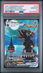 Umbreon VMAX Pokemon (Trading Cards) (PSA) (Full Art)